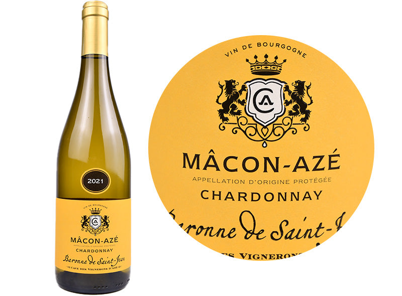 Baronne De Saint Jean White Wine Macon Aze 2021  - 75Cl