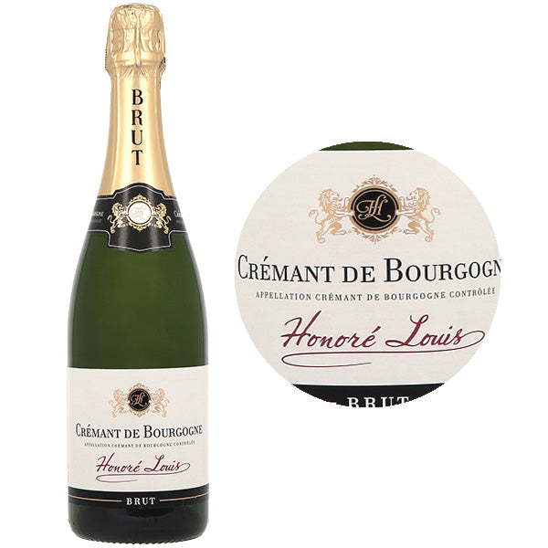 Louis Honore Aligote Cremant Bourgogne Brut White  - 75Cl