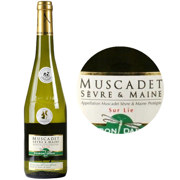 Poiron Dabin Melon De Bourgogne Muscadet White Wine  - 75Cl