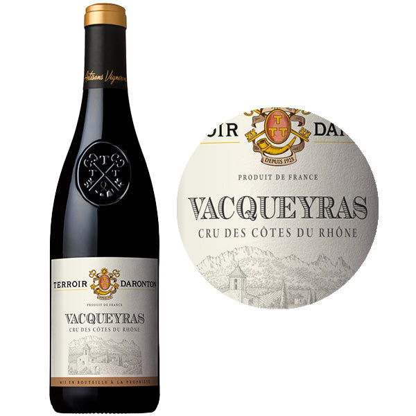 Terroir Daronton Grenache Vacqueyras Red Wine  - 75Cl
