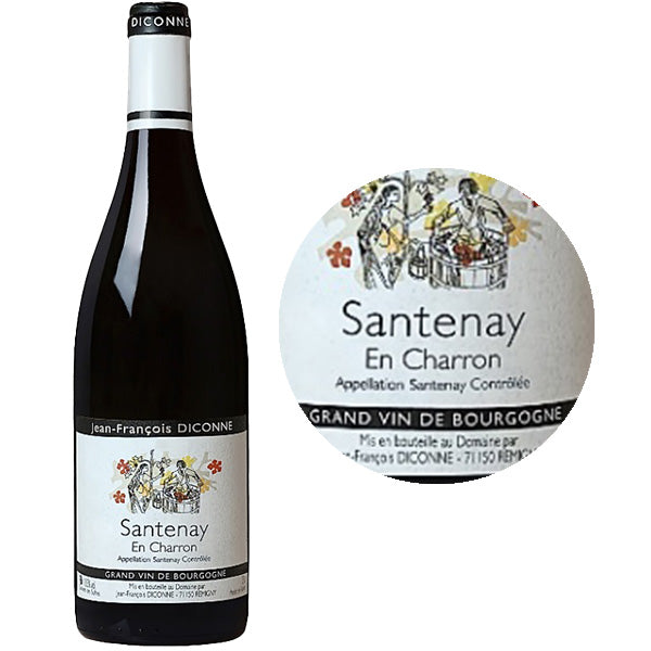 Domaine Jean Francois Diconne Pinot Noir Santenay Red Wine  - 75Cl
