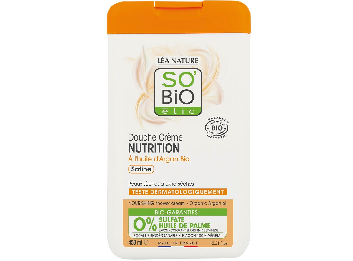 So Bio Etic Organic Argan Shower Cream  - 450 ml