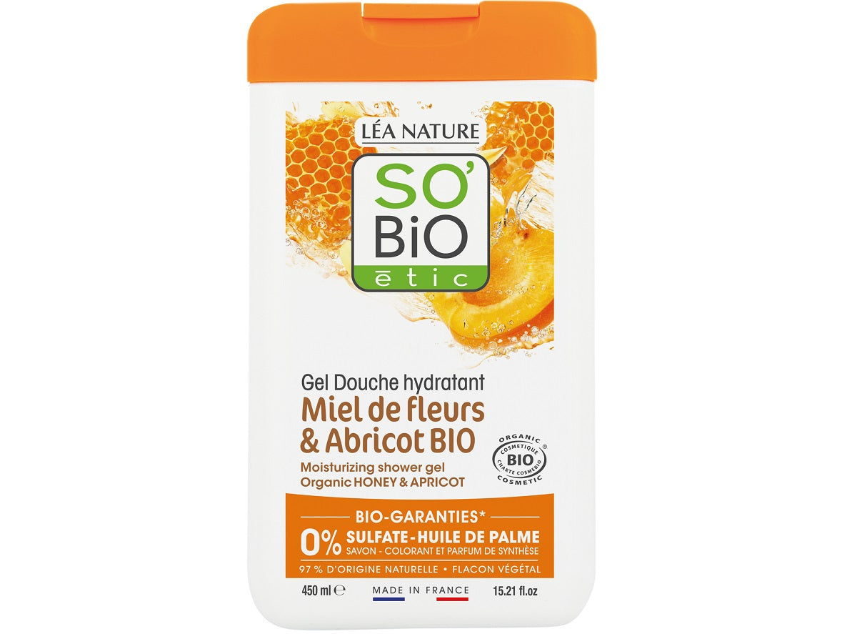 So Bio Etic Organic Honey Apricot Shower Gel  - 50Ml