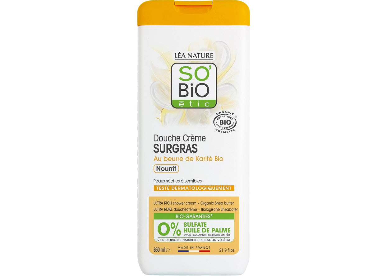So Bio Etic Organic Shea Butter Shower Cream  - 50Ml
