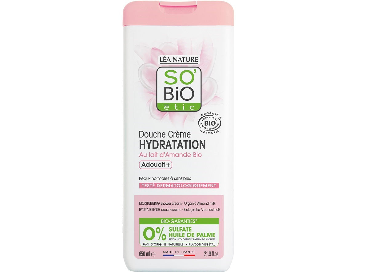 So Bio Etic Organic Almond Milk Shower Cream  - 650 ml