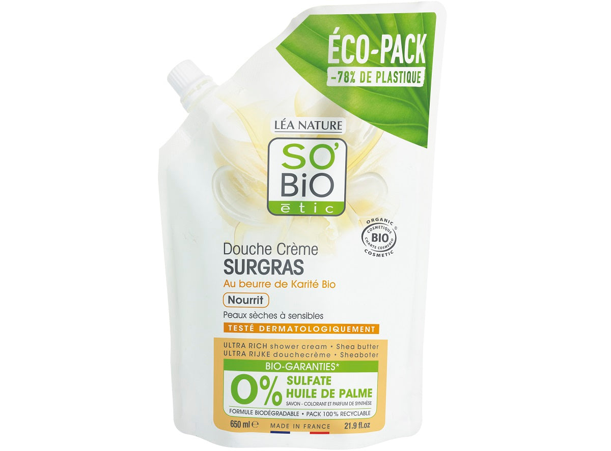So Bio Etic Organic Shea Butter Shower Cream Eco  - 50Ml