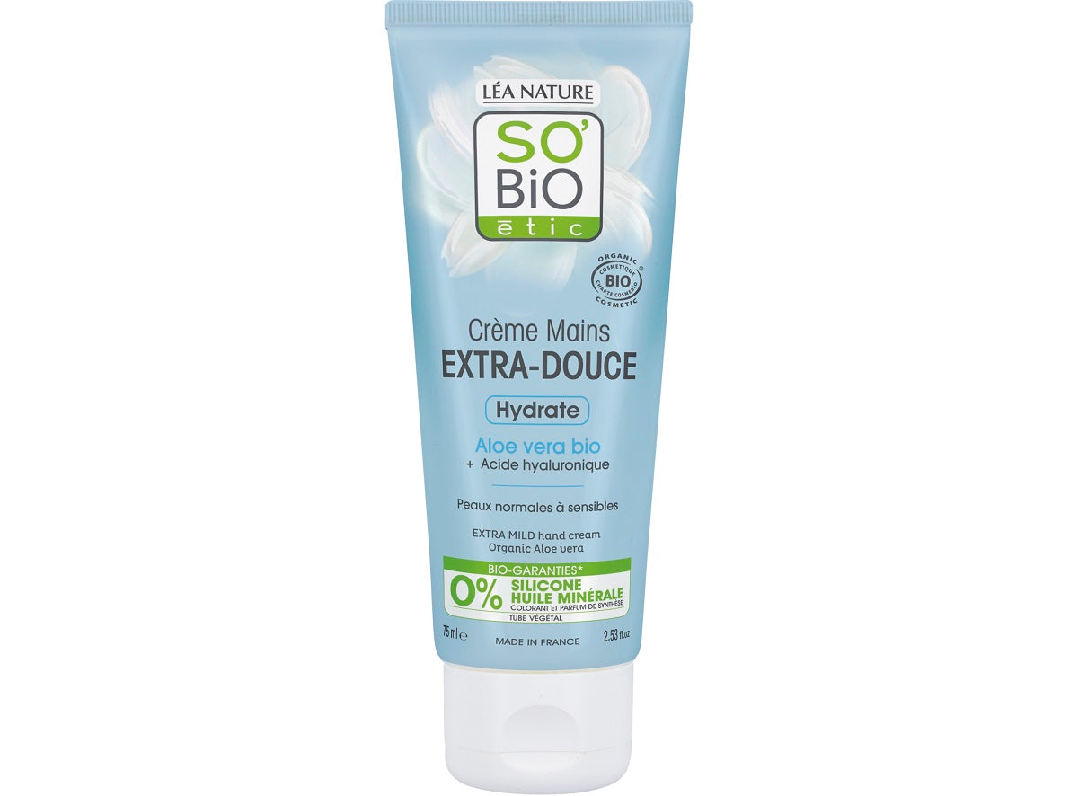 So Bio Etic Organic Aloe Vera Hand Cream  - 75Ml
