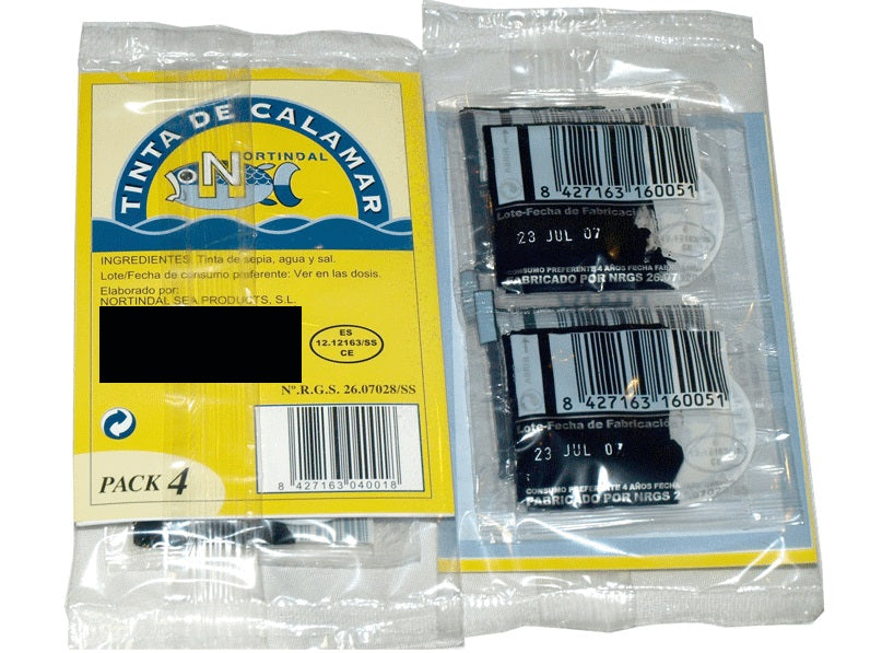 Nuchar Cuttlefish Ink  -  16 G