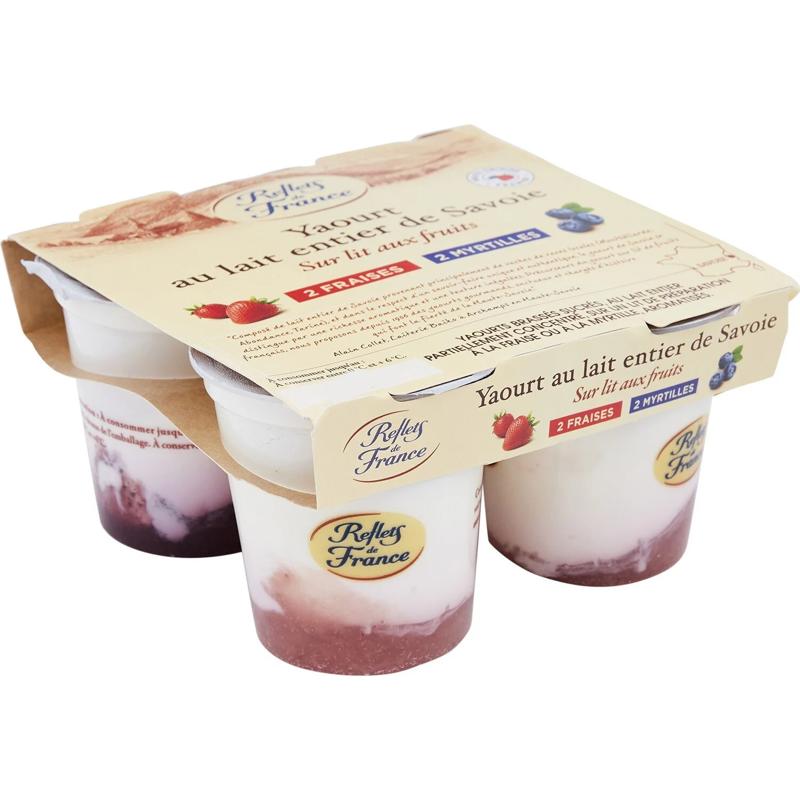 Reflets De France Red Fruits Yogurt  - 150 G