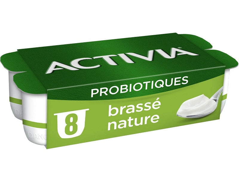 Danone Activia Stirred Plain Yogurt  - 125 G