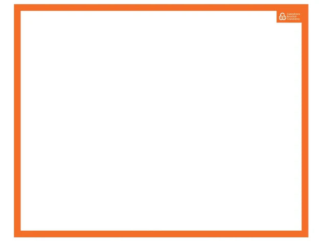 White Erasable Slate  - 1 Pc
