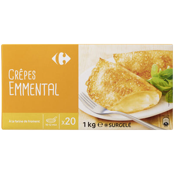 Carrefour Wheat Pancakes With Cheese  -  50 G