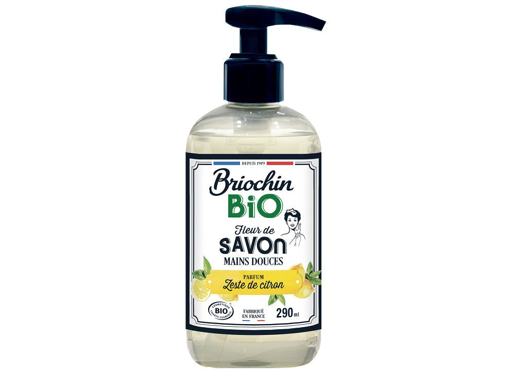 Briochin Organic Lemon Liquid Hand Soap  - 290Ml