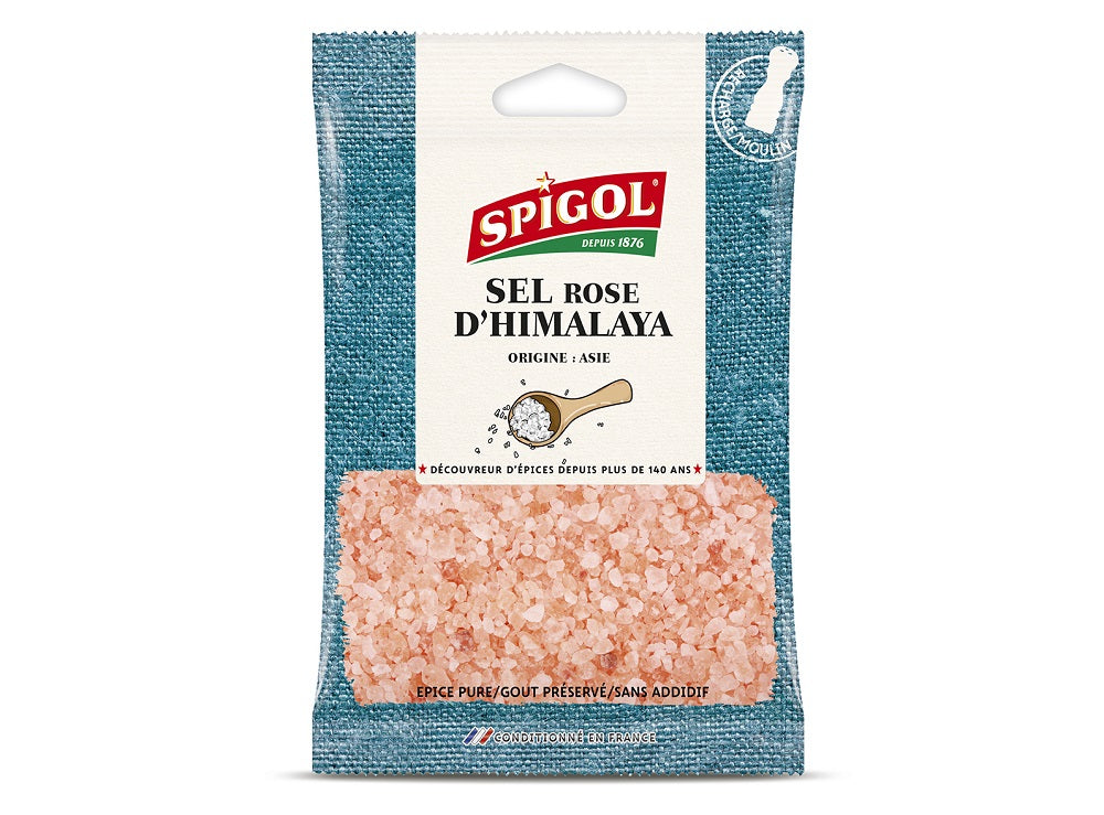 Spigol Pink Himalaya Salt  -  95 G