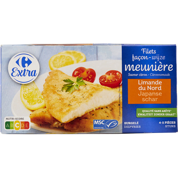 Carrefour Flounder Fillet Meuniere  - 400 G