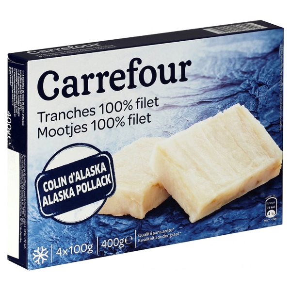 Carrefour Alaska Pollock Fillet  - 100 G