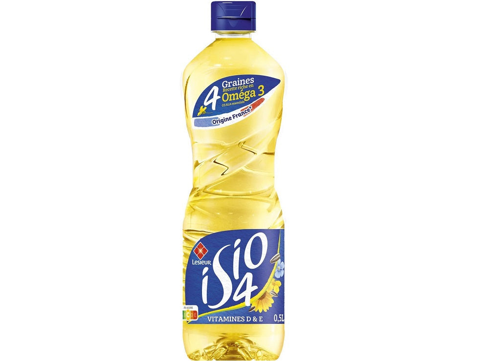 Lesieur Isio 4 Vegetable 4-Seed Oil  - 50Cl