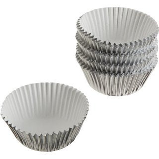 Wilton Baking Case Mini Silver Foil 415-1414 36Pc  - 1 Pc