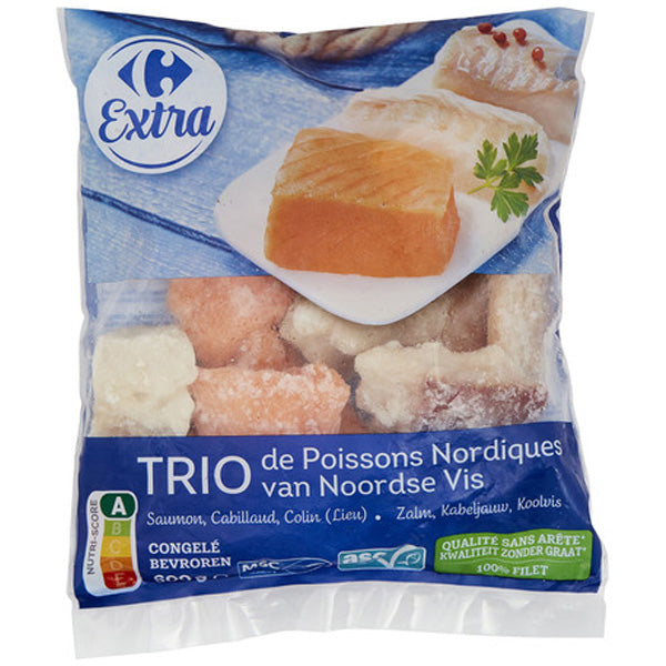 Carrefour Trio Of Nordic Fish  - 600 G