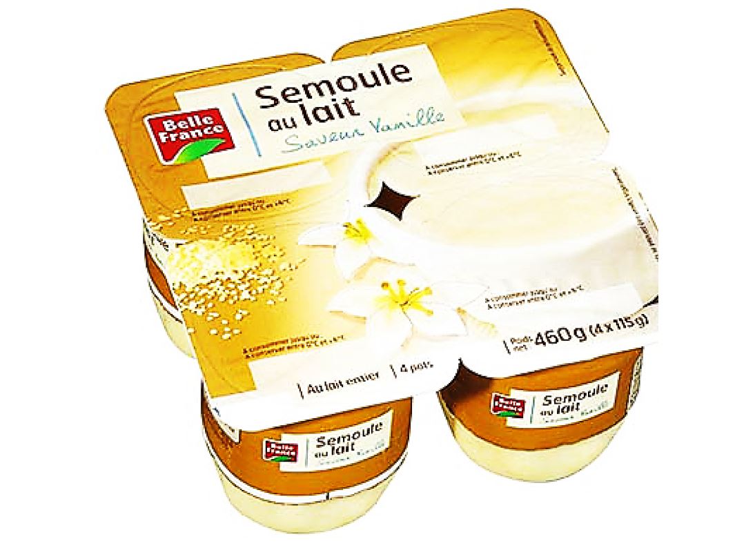 Belle France Vanilla Milk Semolina Dessert  - 115 G
