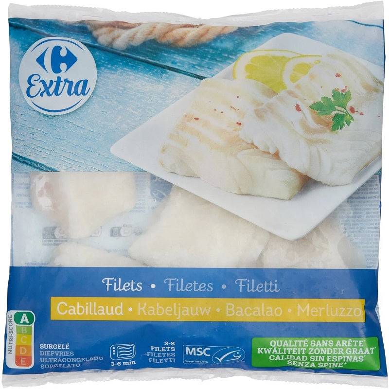 Carrefour Msc Cod Fillets  - 600 G