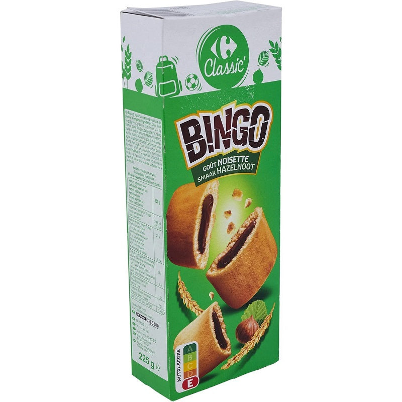 Carrefour Hazelnut Filled Biscuits  - 225 G