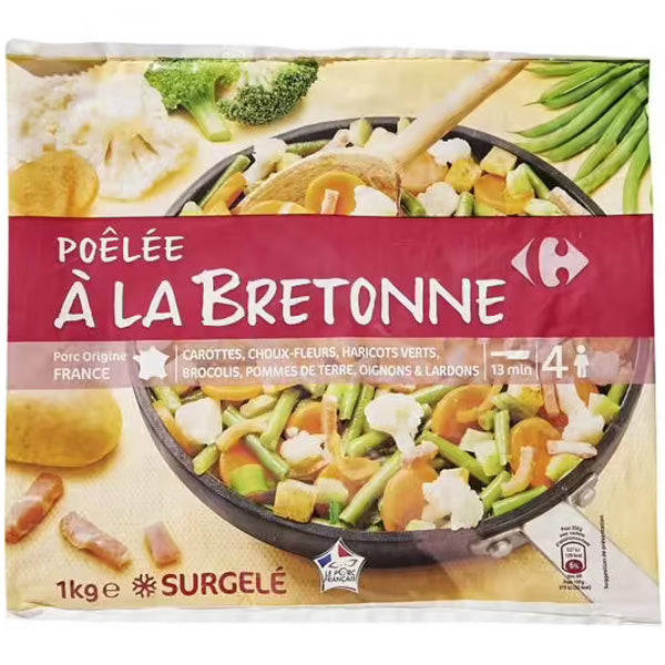 Carrefour Breton Pan  -  1Kg