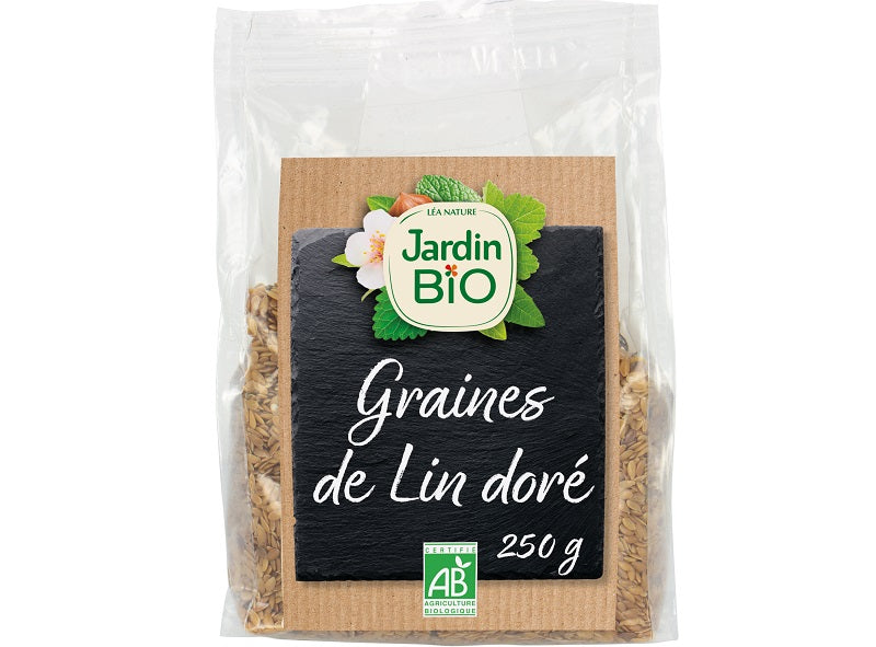 Jardin Bio Organic Golden Linseeds  - 250 G