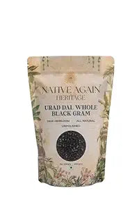 Native Again Urid Dal Whole - 500 g