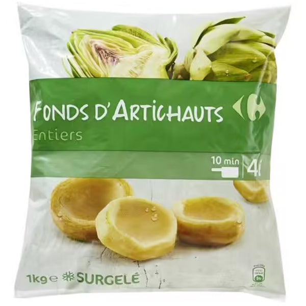 Carrefour Whole Artichoke Bottoms  -  1Kg