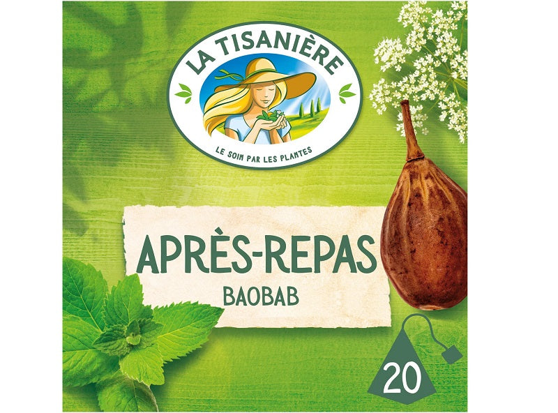 La Tisaniere Mint Anise Verbena Infusion  - 20Pc