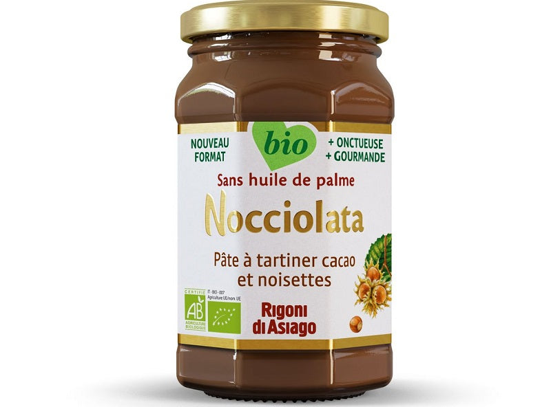 Nocciolata Organic Cocoa Hazelnut Spread  - 325 G