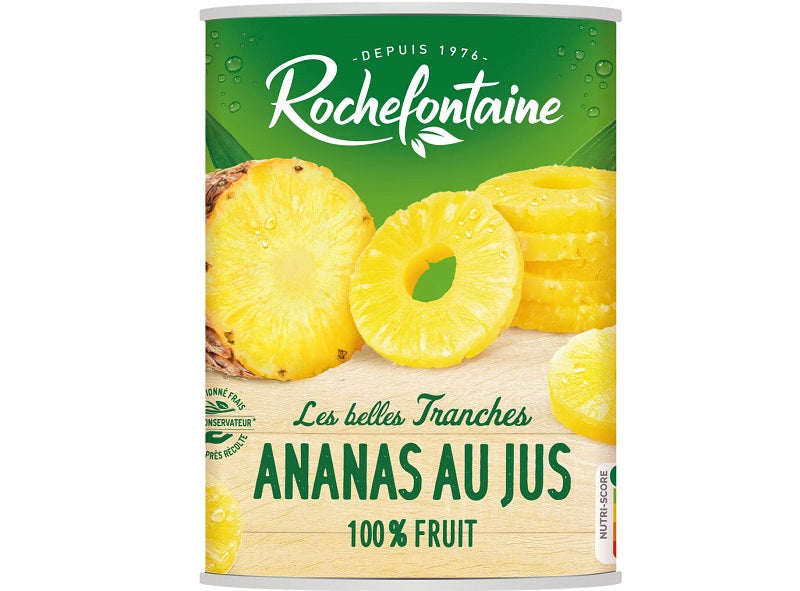 Rochefontaine Pineapple Slices Fruit  - 850 G