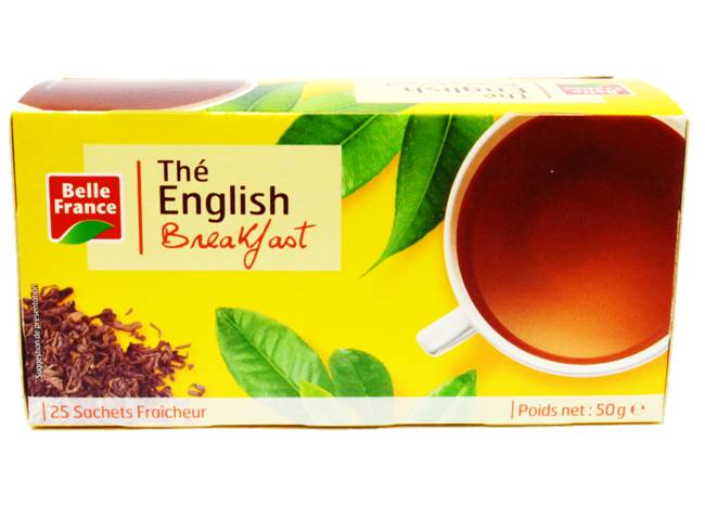 Belle France English Breakfast Tea  - 25Pc