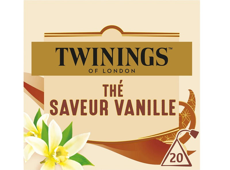 Twinings Vanilla Black Tea  - 20Pc