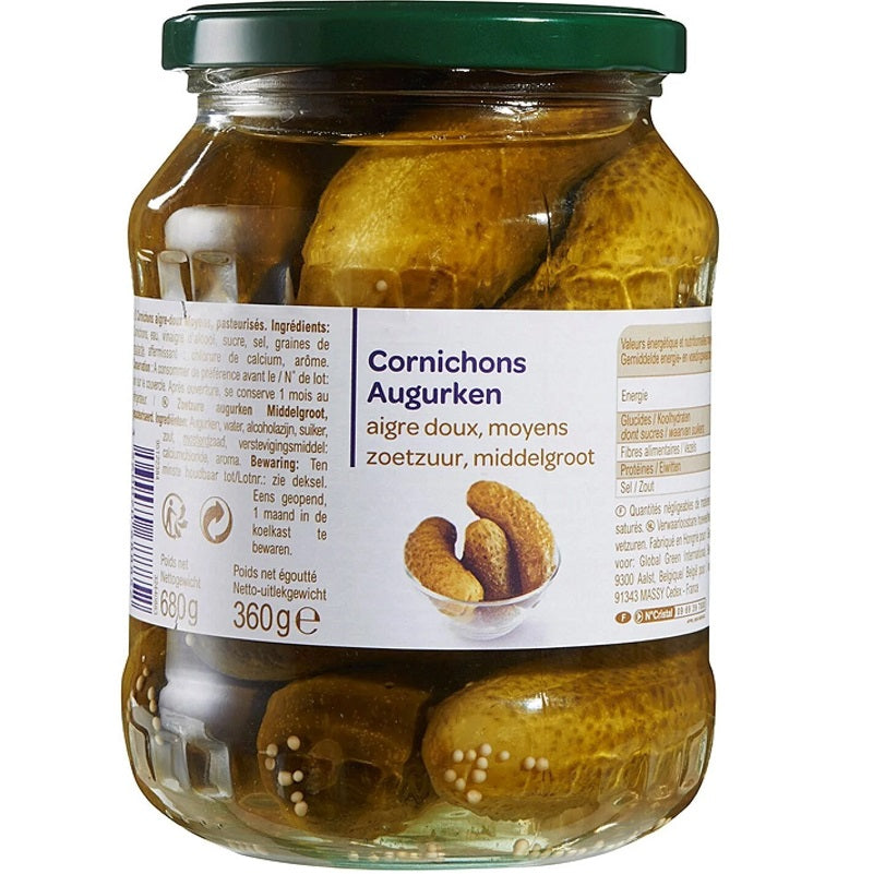 Simpl Sweet Sour Pickles  - 72Cl