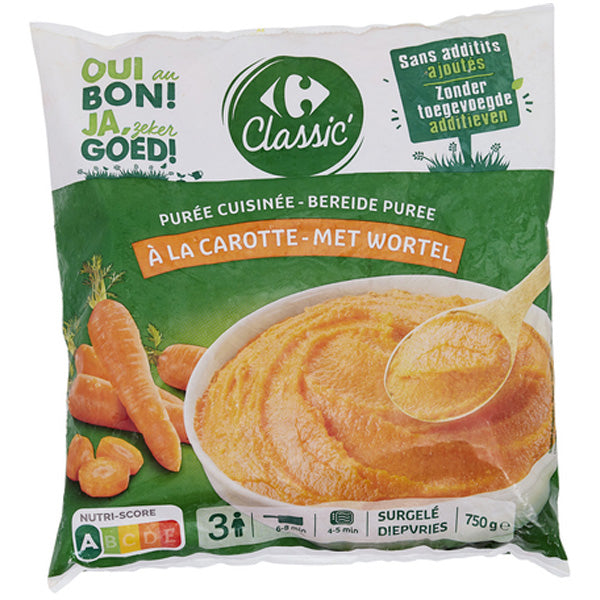 Carrefour Mashed Carrot  - 750 G