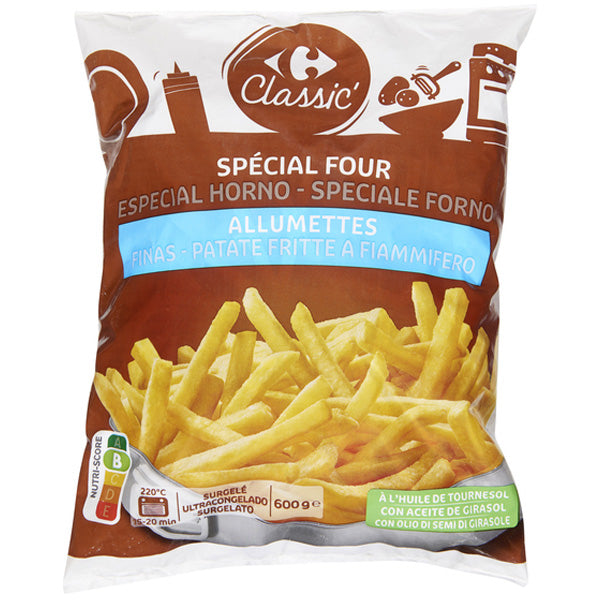 Carrefour French Fries Thin-Cut  - 600 G