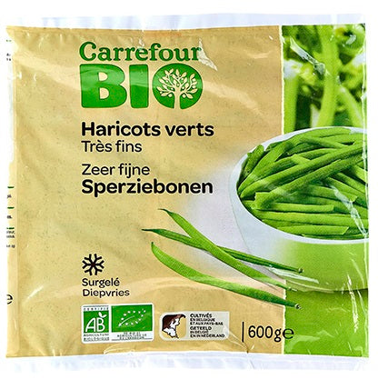 Carrefour Org Fine Green Beans  - 600 G