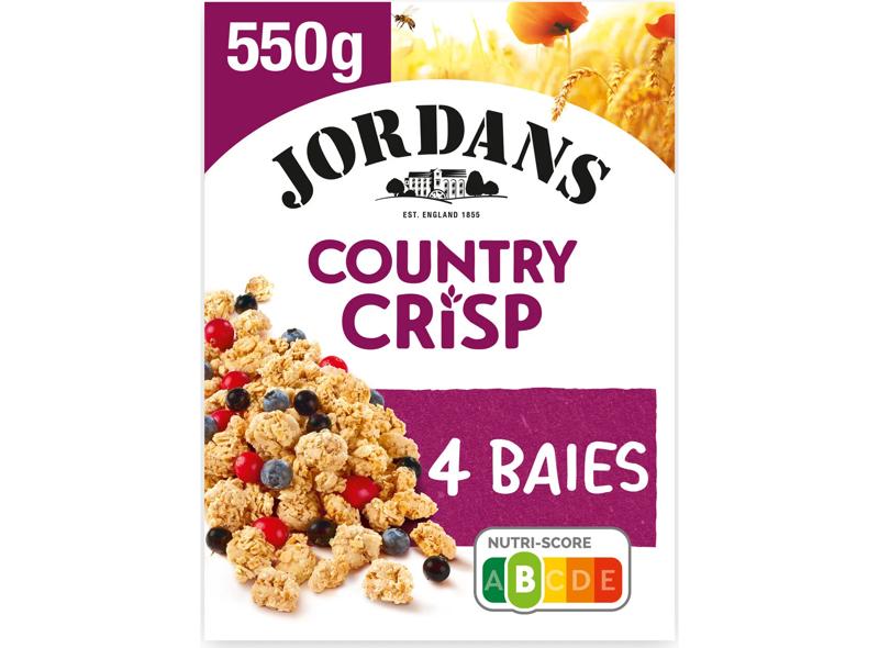 Jordans Country Crisp 3 Berry Cereal  - 550 G