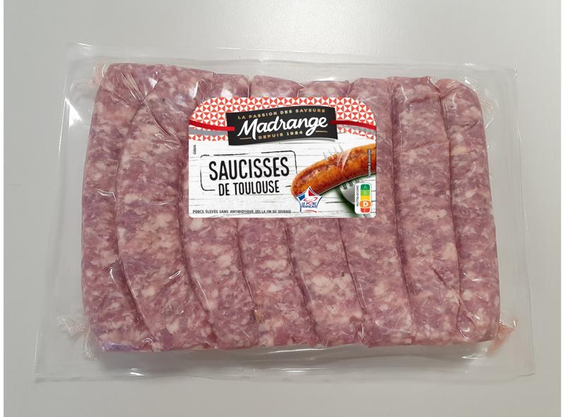 Madrange Toulouse Pork Sausages  - 100 G