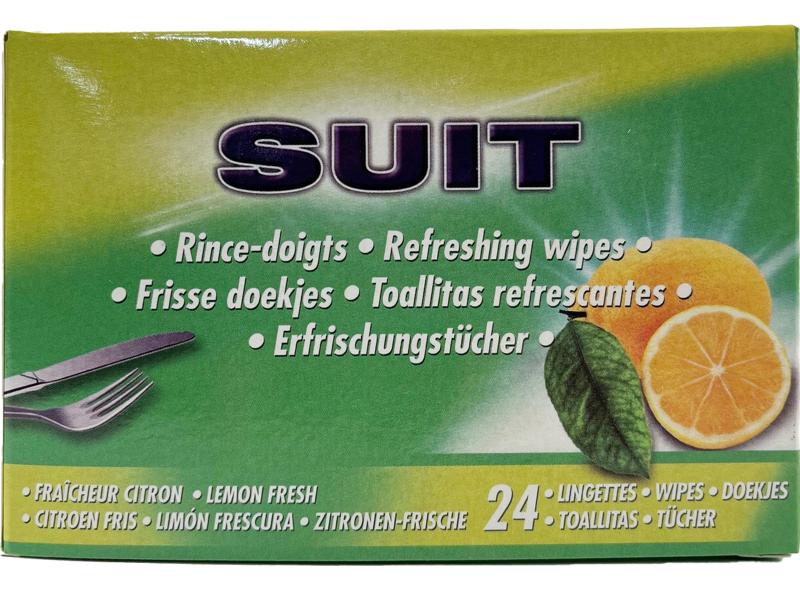 Suit Finger Wipes  - 24Pc