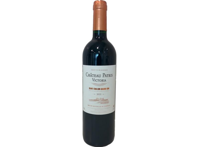 Chateau Patris Victoria Red Wine St Emilion Grand Cru 2021  - 75Cl