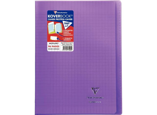 ClairefontaineLpd- Nb Cvr Pur A4 /Clairefontaine - 96 g