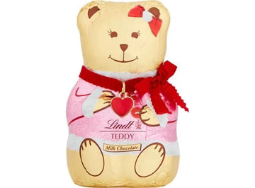 LindtLpd - Milk Chocolate Teddy Bear \Carte D Or - 100 g
