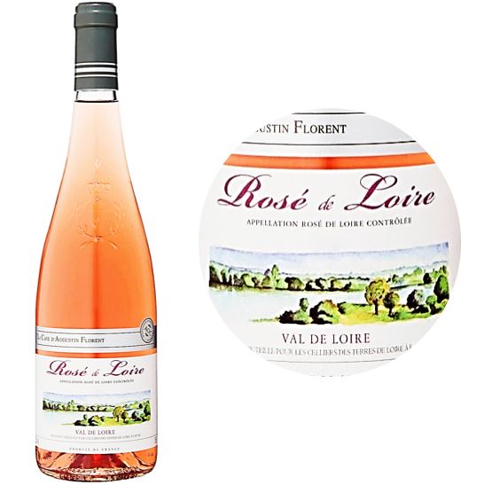 Selection A. Florent Cabernet Loire Rose Wine  - 75Cl