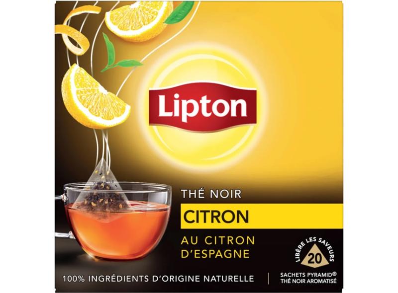 Lipton Lemon Black Tea  - 20Pc