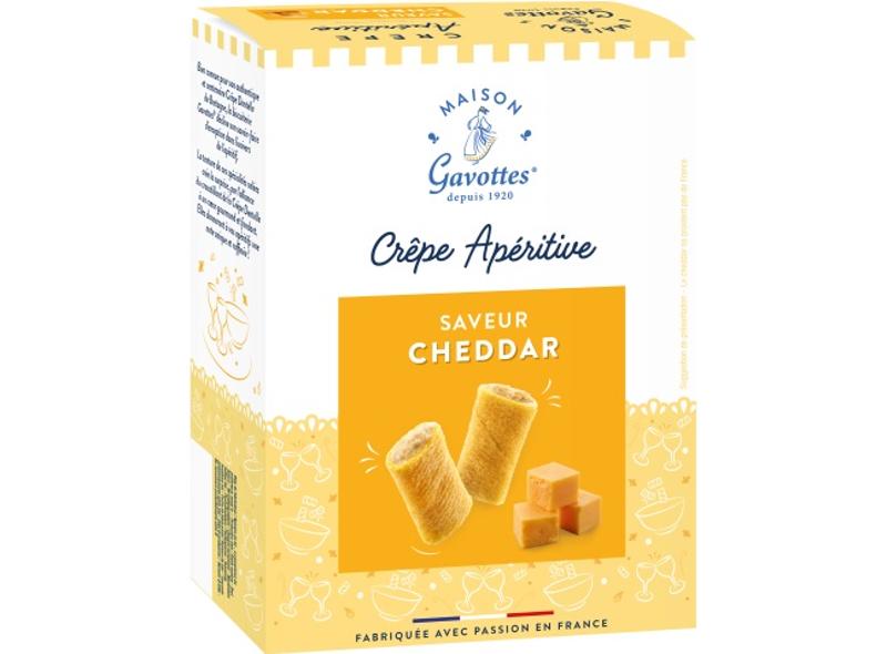 Maison Gavottes Cheddar Aperitif Crepes  - 110 G