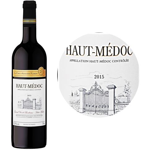 Selection A. Florent Cabernet Haut Medoc Red Wine  - 75Cl