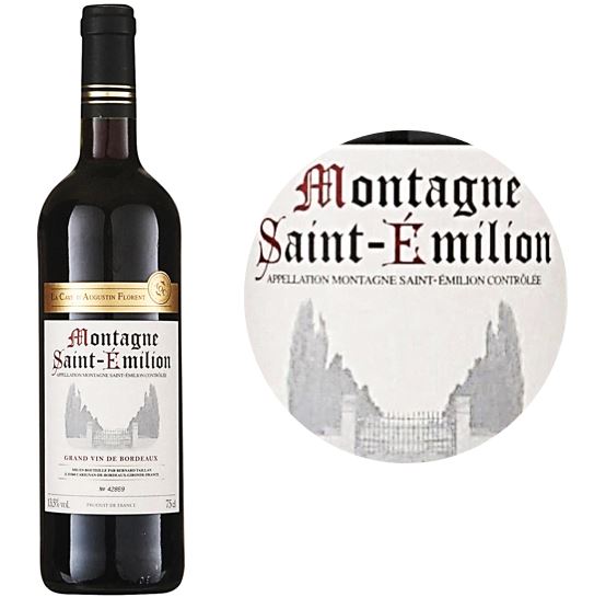 Selection A. Florent Cabernet Montagne St Emilion Red  - 75Cl
